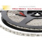Tira LED 5 mts Flexible 50W 600 Led SMD 3014 Iluminación LATERAL IP20 Blanco Frío, serie Profesional